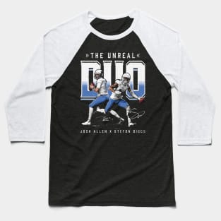 Josh Allen & Stefon Diggs Buffalo Duo Baseball T-Shirt